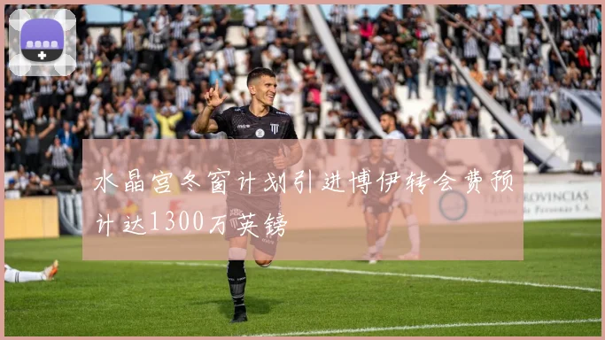 水晶宫冬窗计划引进博伊转会费预计达1300万英镑